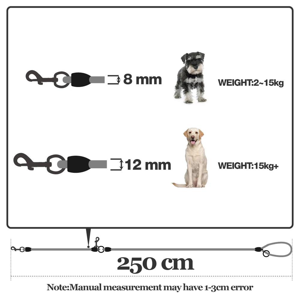 Nylon Hands-Free Dog Leash