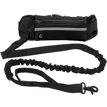 Reflective Hands-Free Dog Leash with Bag