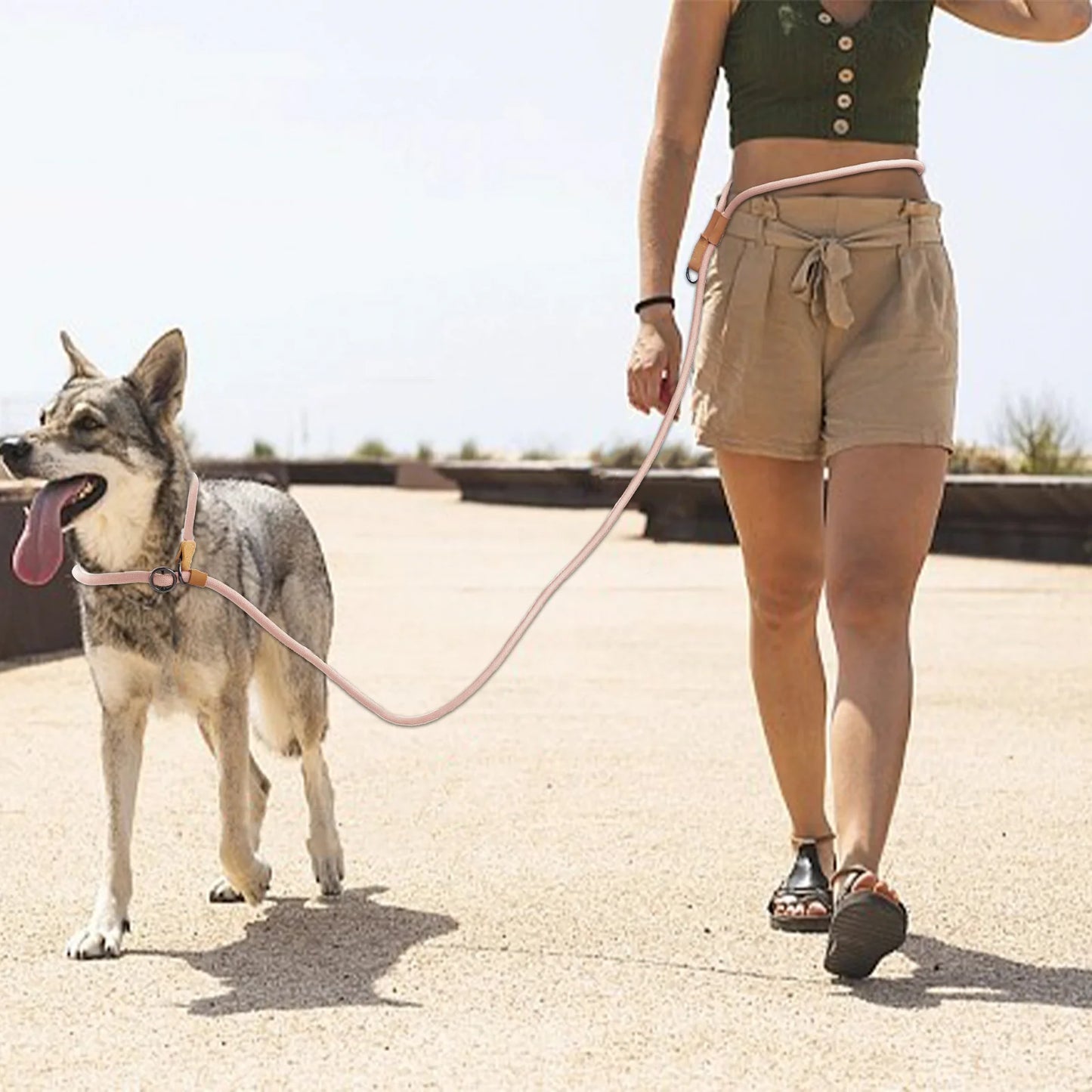 Hands-Free Rope Leash