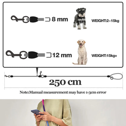 Nylon Hands-Free Dog Leash