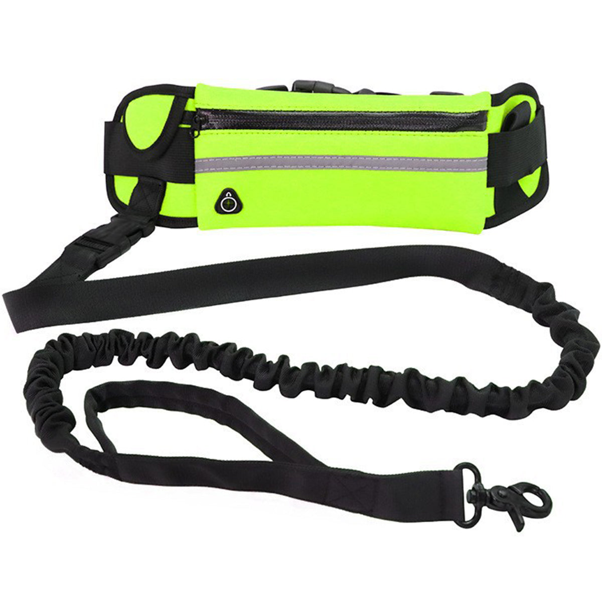 Reflective Hands-Free Dog Leash with Bag